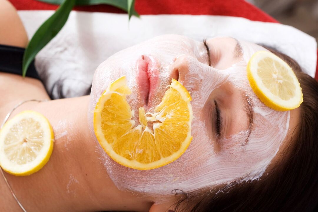 masque aux fruits pour le rajeunissement de la peau